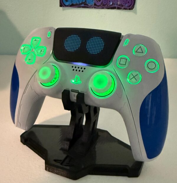 Astro Bot - RGB LED - Custom Wireless Controller for PS5 Or PC - Image 4