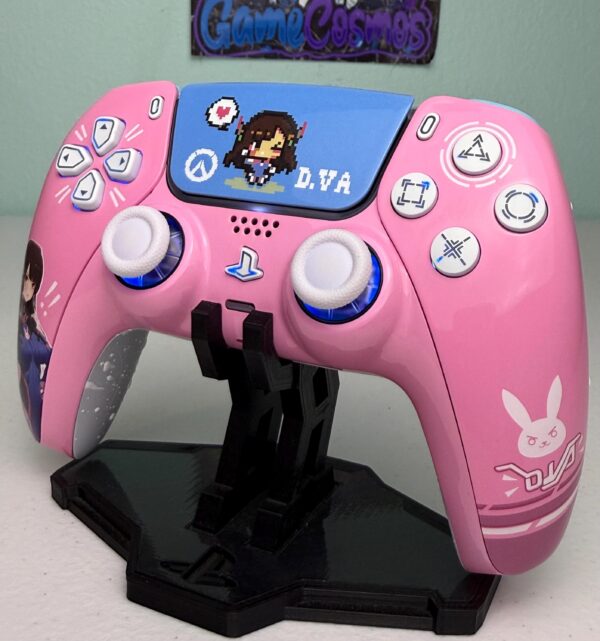 D.Va Overwatch 2 - RGB LED - Custom Wireless Controller for PS5 Or PC - Image 2