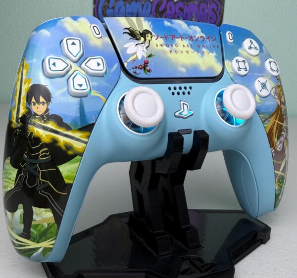 Sword Art Online SAO - RGB LED - Custom Wireless Controller for PS5 Or PC - Image 5