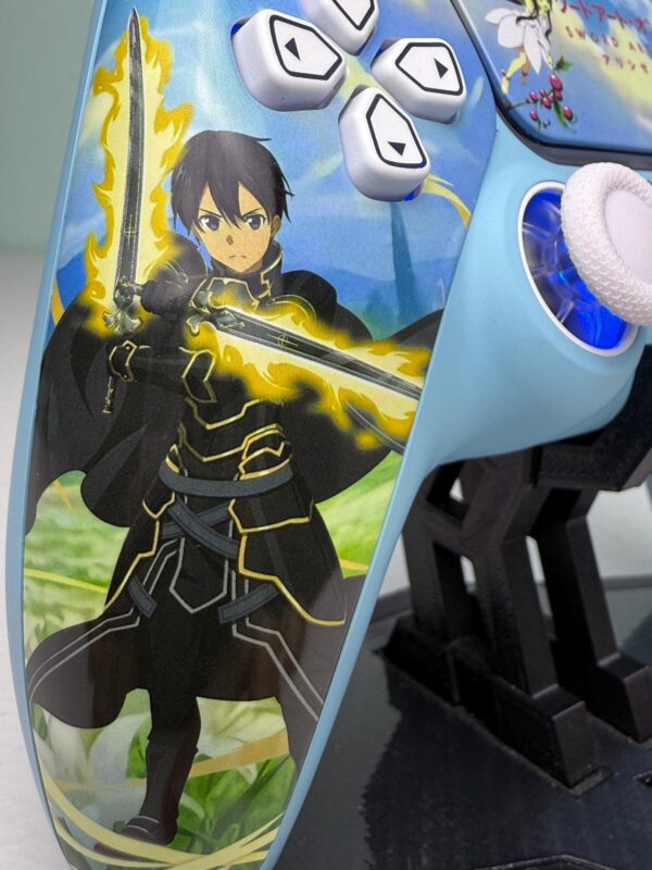 Sword Art Online SAO - RGB LED - Custom Wireless Controller for PS5 Or PC - Image 9
