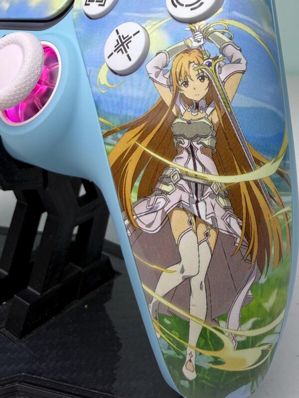 Sword Art Online SAO - RGB LED - Custom Wireless Controller for PS5 Or PC - Image 10