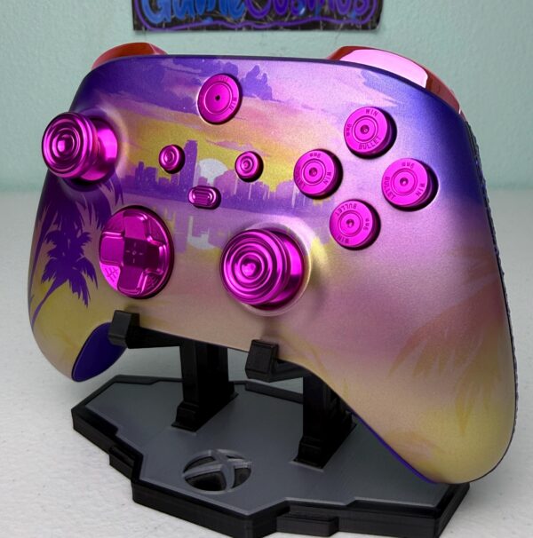Miami Theft Auto - Real Metal - Custom Wireless Controller for PS5 Or PC - Image 4