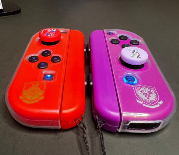 Pokémon Scarlet & Violet - RGB LED - Custom Joycons for the Nintendo Switch - Image 4