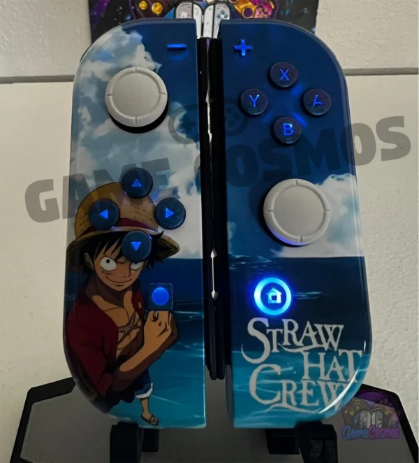 One Piece Monkey D. Luffy Roronora Zoro - RGB LED Custom Controller 4 PS5 Or PC - Image 2