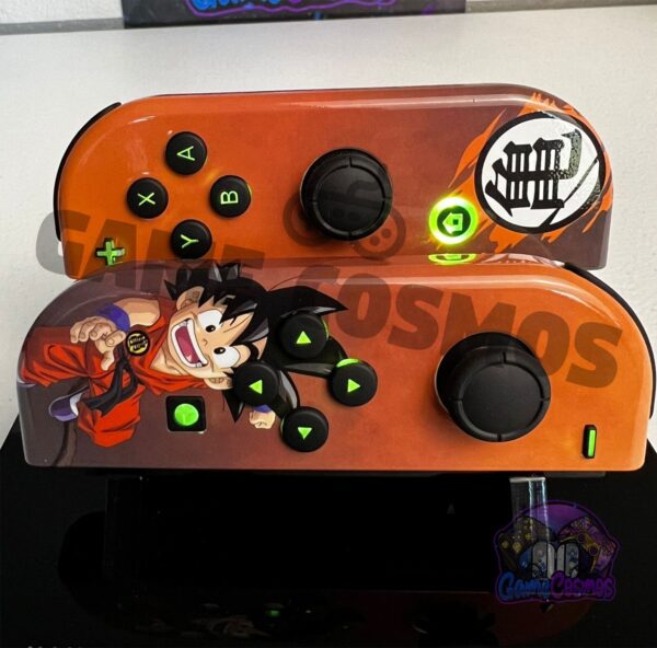 Baby Goku Dragon ball Z - RGB LED - Custom Joycons for the Nintendo Switch - Image 5