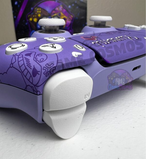 Sanrio Kuromi - RGB LED - Pink Accent - Custom Wireless Controller for PS5 Or PC - Image 6
