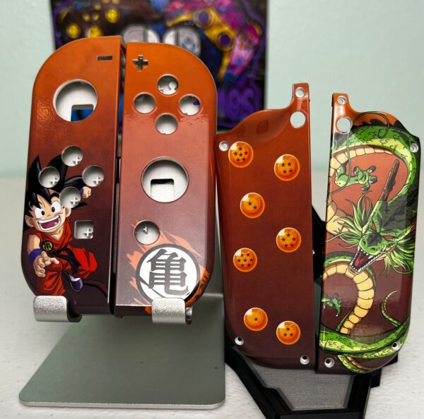 Baby Goku Dragon ball Z - RGB LED - Custom Joycons for the Nintendo Switch - Image 8