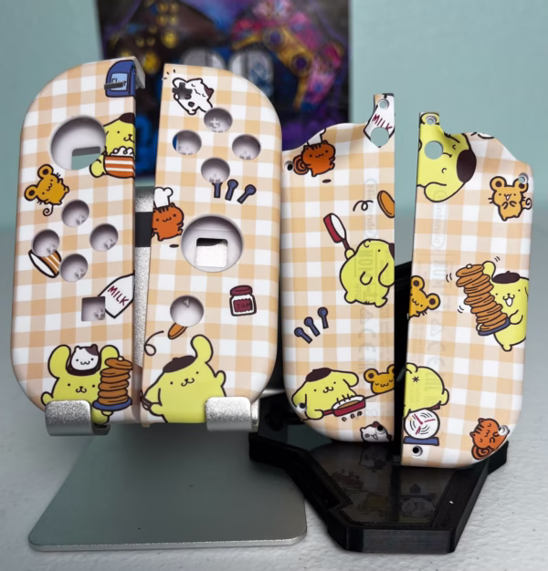 Sanrio Pompompurin - RGB LED - Custom Joycons for the Nintendo Switch - Image 6