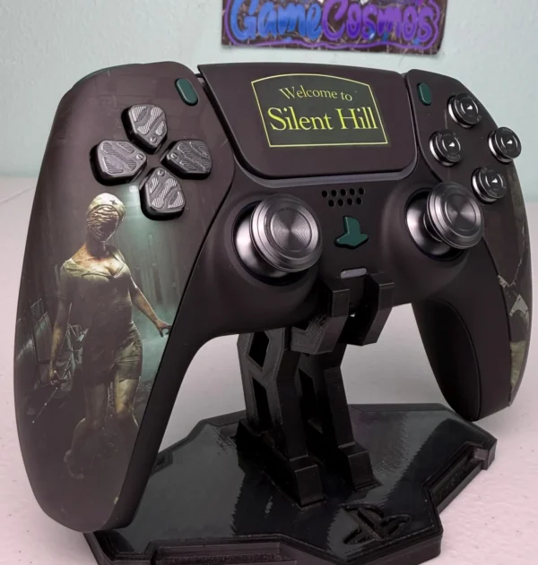 Silent Hill - Real Metal - Soft Touch - Custom Wireless Controller for PS5 Or - Image 4