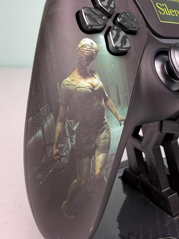 Silent Hill - Real Metal - Soft Touch - Custom Wireless Controller for PS5 Or - Image 5