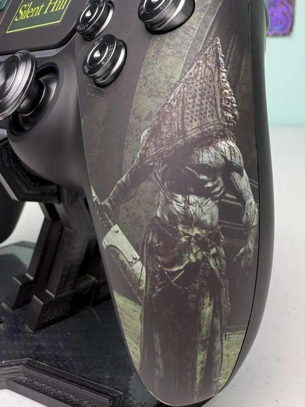 Silent Hill - Real Metal - Soft Touch - Custom Wireless Controller for PS5 Or - Image 3