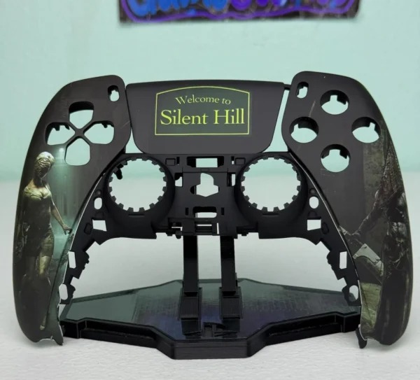 Silent Hill - Real Metal - Soft Touch - Custom Wireless Controller for PS5 Or - Image 7