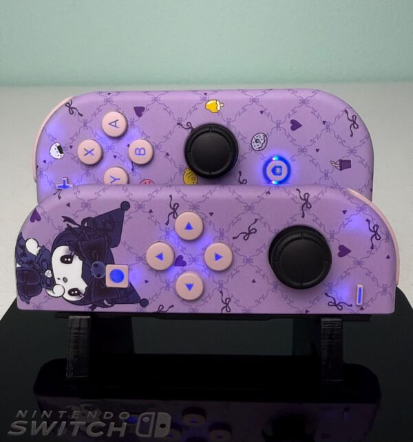 Sanrio Kuromi - RGB LED - Custom Joycons for the Nintendo Switch - Image 2