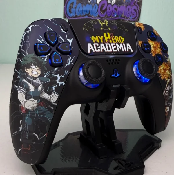 My Hero Academia Anime - RGB LED - Custom Wireless Controller for PS5 Or PC - Image 2