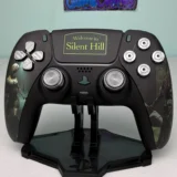 Silent Hill - Real Metal - Soft Touch - Custom Wireless Controller for PS5 Or