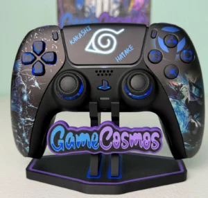 Kakashi Hatake Naruto - RGB LED - Custom Wireless Controller for PS5 Or PC