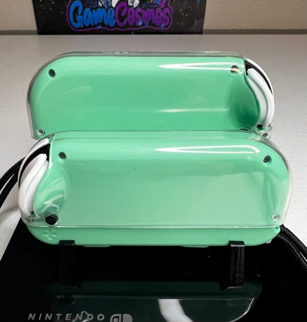 Cute hearts theme - Mint Green Pastel - Custom Joycons for the Nintend Switch - Image 4