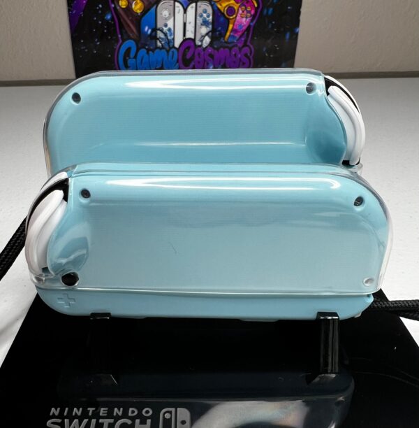 Cute Hearts theme - Heaven Blue Pastel - Custom Joycons for the Nintend Switch - Image 3
