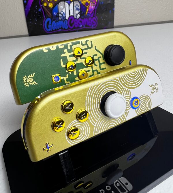 Zelda TOTK Tears Of The Kingdom - RGB LED - Custom Joycons for Nintendo Switch - Image 3