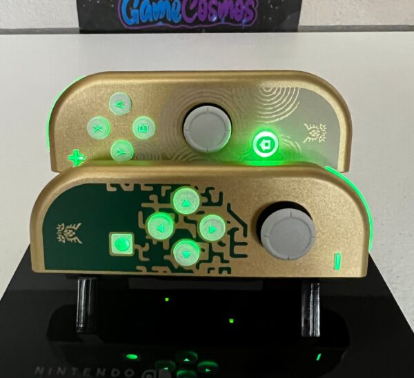 Zelda TOTK Tears Of The Kingdom - RGB LED - Custom Joycons for Nintendo Switch - Image 6