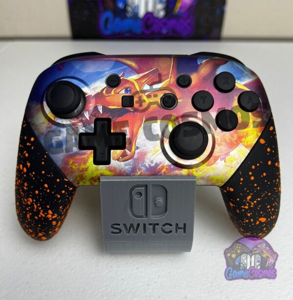 Fire Type Anime Theme - RGB LED - Custom Wireless Pro Controller for The Switch Or PC - Image 7