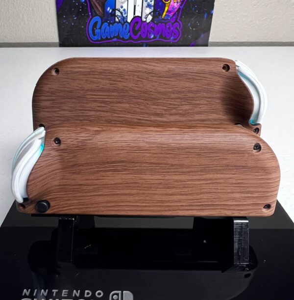 Soft Touch Woodgrain - RGB LED - Custom Joycons for the Nintend Switch - Image 4