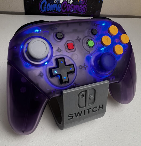 Custom N64 Inspired - Gated Sticks - Atomic Purple - Wireless Pro Controller for The Switch Or PC - Image 4