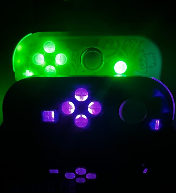 Splat00n 3 Inspired - RGB LED - Custom Joycons for the Nintend Switch - Image 2