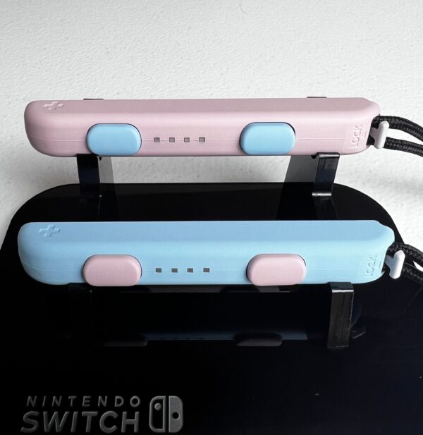 Cute pastel theme - Sakura pink heaven blue - Custom Joycons for Nintend Switch - Image 6