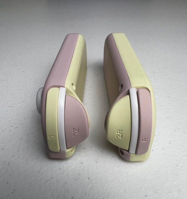 Strawberries N Crème - Sakura Pink & Cream - Custom Joycons for Nintend Switch - Image 5