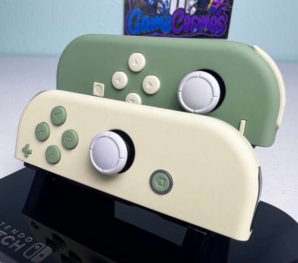 Matcha & Cream - Soft Touch Finish - Custom Joycons for the Nintend Switch - Image 2