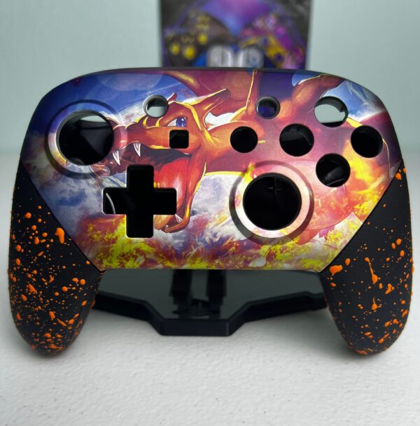 Fire Type Anime Theme - RGB LED - Custom Wireless Pro Controller for The Switch Or PC - Image 8