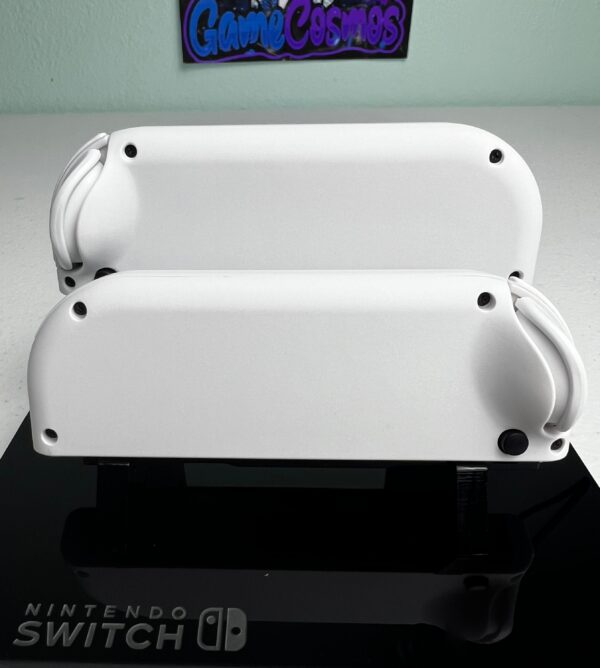 Soft Touch White DPAD - Colorful ABXY - Custom Joycons for the Nintendo Switch - Image 2