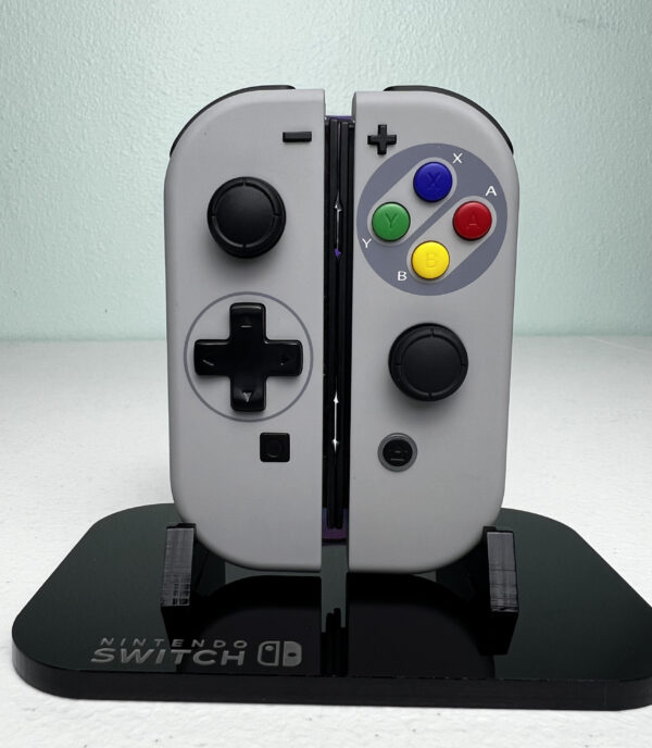 Retro SNES Inspired - EU Famicom - Custom Joycons for the Nintend Switch - Image 2