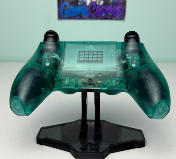 Custom Retro PS2 Theme - Clear Emerald - Custom Wireless Controller for PS5 Or PC - Image 2