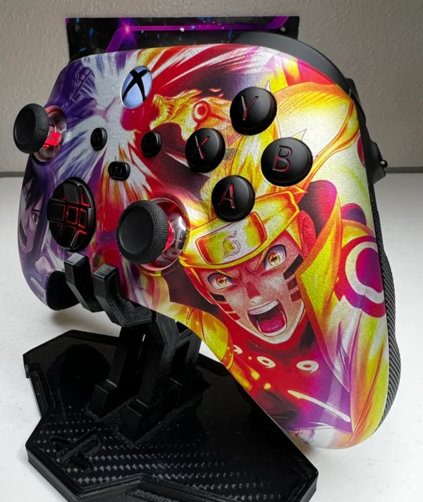 Naruto Uzumaki Vs Sasuke Uchiha - RGB LED - Custom Controller for Xbox or PC - Image 3