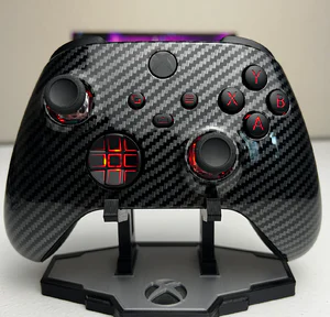 Carbon Fiber Theme - RGB LED - Custom Wireless Controller for Xbox Or PC