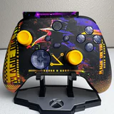 Cyber Hacker theme - Soft Touch - Custom Wireless Controller for Xbox Or PC