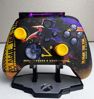 Cyber Hacker theme - Soft Touch - Custom Wireless Controller for Xbox Or PC