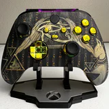 Egyptian theme - RGB LED - Gold Chrome - Custom Wireless Controller for Xbox Or PC