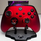 Scarlet Red - RGB LED - Soft Touch - Custom Wireless Controller for Xbox Or PC