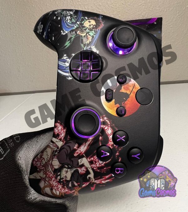 Demon Slayer Tanjiro Nezuko - RGB LED - Custom Controller for Xbox or PC - Image 6