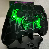 Spiderweb theme - RGB LED - Custom Wireless Controller for Xbox Or PC