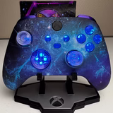 Galaxy Blue Nebula - RGB LED - Custom Wireless Controller for Xbox Or PC