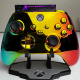 Chrome Gradient Tri Color - RGB LED - Custom Wireless Controller for Xbox Or PC