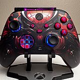 Marvel Spider-Man - RGB LED - Custom Wireless Controller for Xbox or PC