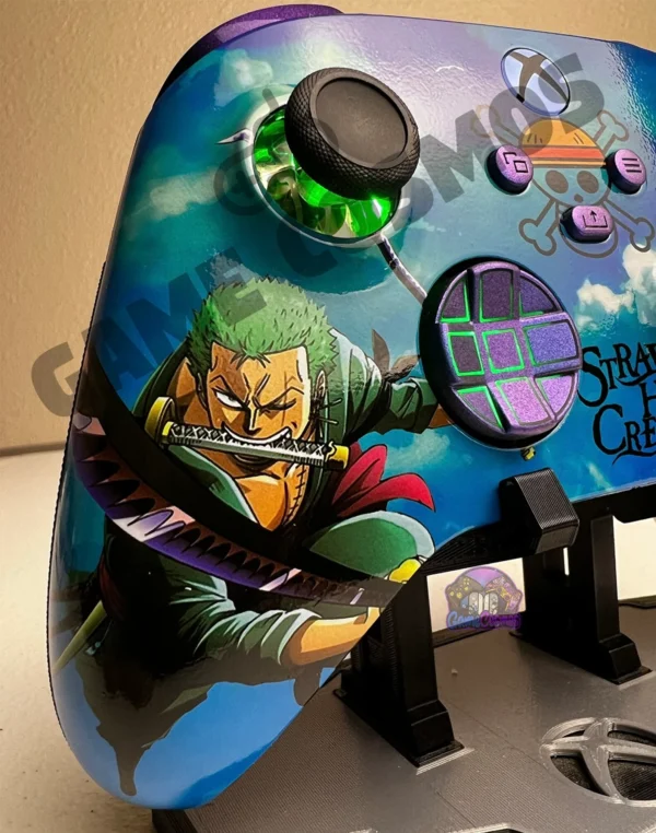 One Piece - Luffy And Zoro - RGB LED - Custom Wireless Controller For Xbox Or PC - Image 2