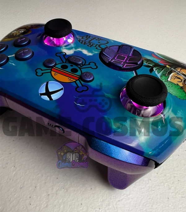 One Piece - Luffy And Zoro - RGB LED - Custom Wireless Controller For Xbox Or PC - Image 4