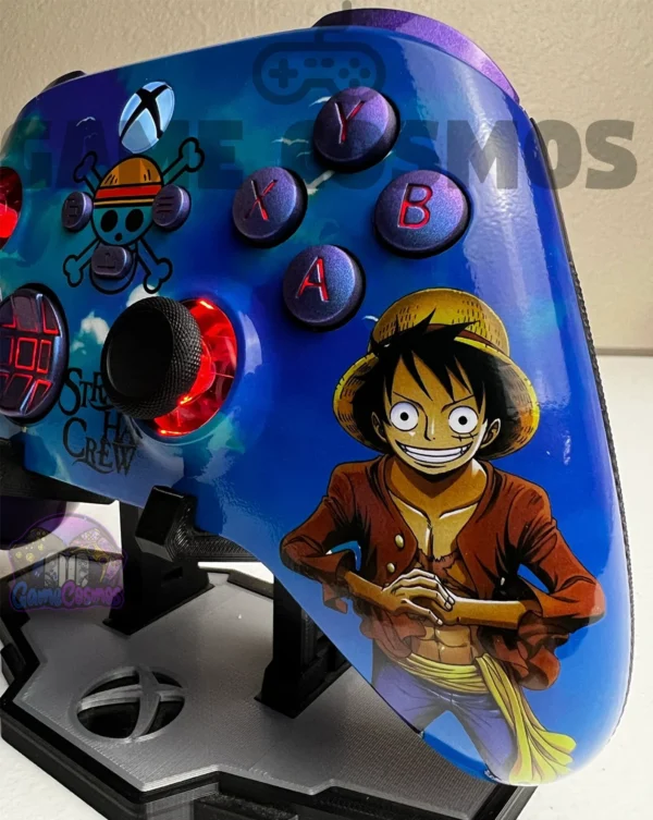 One Piece - Luffy And Zoro - RGB LED - Custom Wireless Controller For Xbox Or PC - Image 3