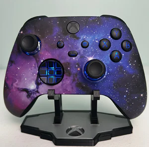 Dark Gradient Galaxy - RGB LED - Custom Wireless Controller for Xbox Or PC